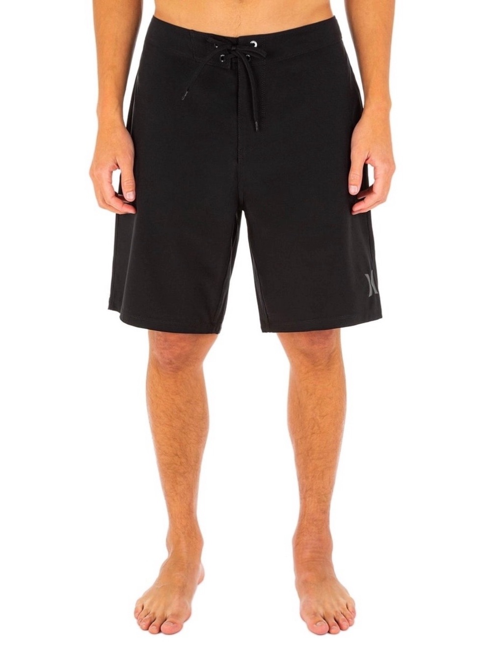 Hurley Men’s One & Only Phantom Solid Black Boardshorts W30 9” Inseam NWT Swim